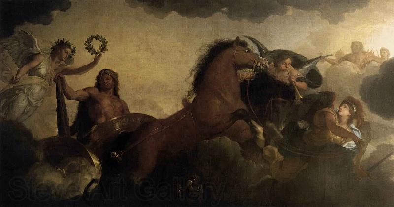 Charles le Brun Hercules France oil painting art